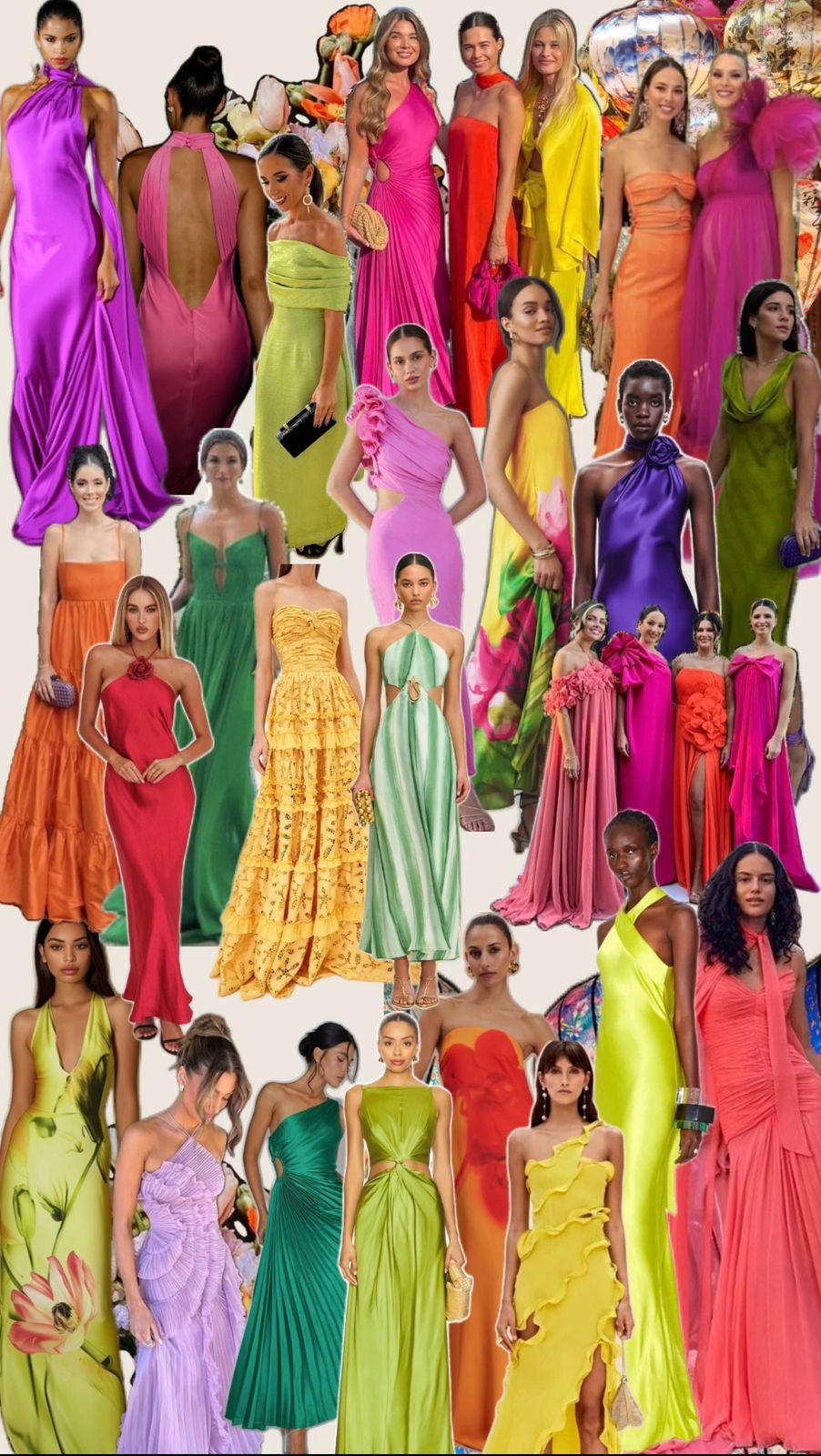 Inspiración vestidos largos